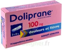 Doliprane 100 Mg Suppositoires Sécables 2plq/5 (10) à Lavernose-Lacasse