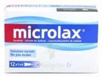Microlax Sorbitol Citrate Et Laurilsulfoacetate De Sodium S Rect En Récipient Unidose 12récip-unidoses-can/5ml à Lavernose-Lacasse