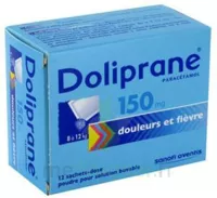 Doliprane 150 Mg Poudre Pour Solution Buvable En Sachet-dose B/12 à Lavernose-Lacasse