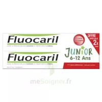 Fluocaril Junior Gel Dentifrice Fruits Rouges 6/12ans 2*75ml à Lavernose-Lacasse