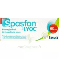 Spasfon Lyoc 80 Mg, Lyophilisat Oral à Lavernose-Lacasse