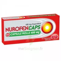 Nurofencaps 400 Mg Caps Molle Plq/10 à Lavernose-Lacasse