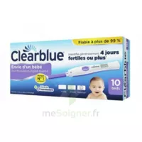 Clearblue Test D'ovulation 2 Hormones B/10 à Lavernose-Lacasse