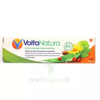 Voltanatura Gel De Massage Plantes Bio T/50ml à Lavernose-Lacasse