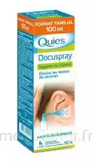 Quies Docuspray Hygiene De L'oreille, Spray 100 Ml à Lavernose-Lacasse