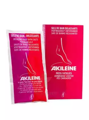 Akileine Soins Rouges Sels De Bain DÉlassant 2sach/150g à Lavernose-Lacasse